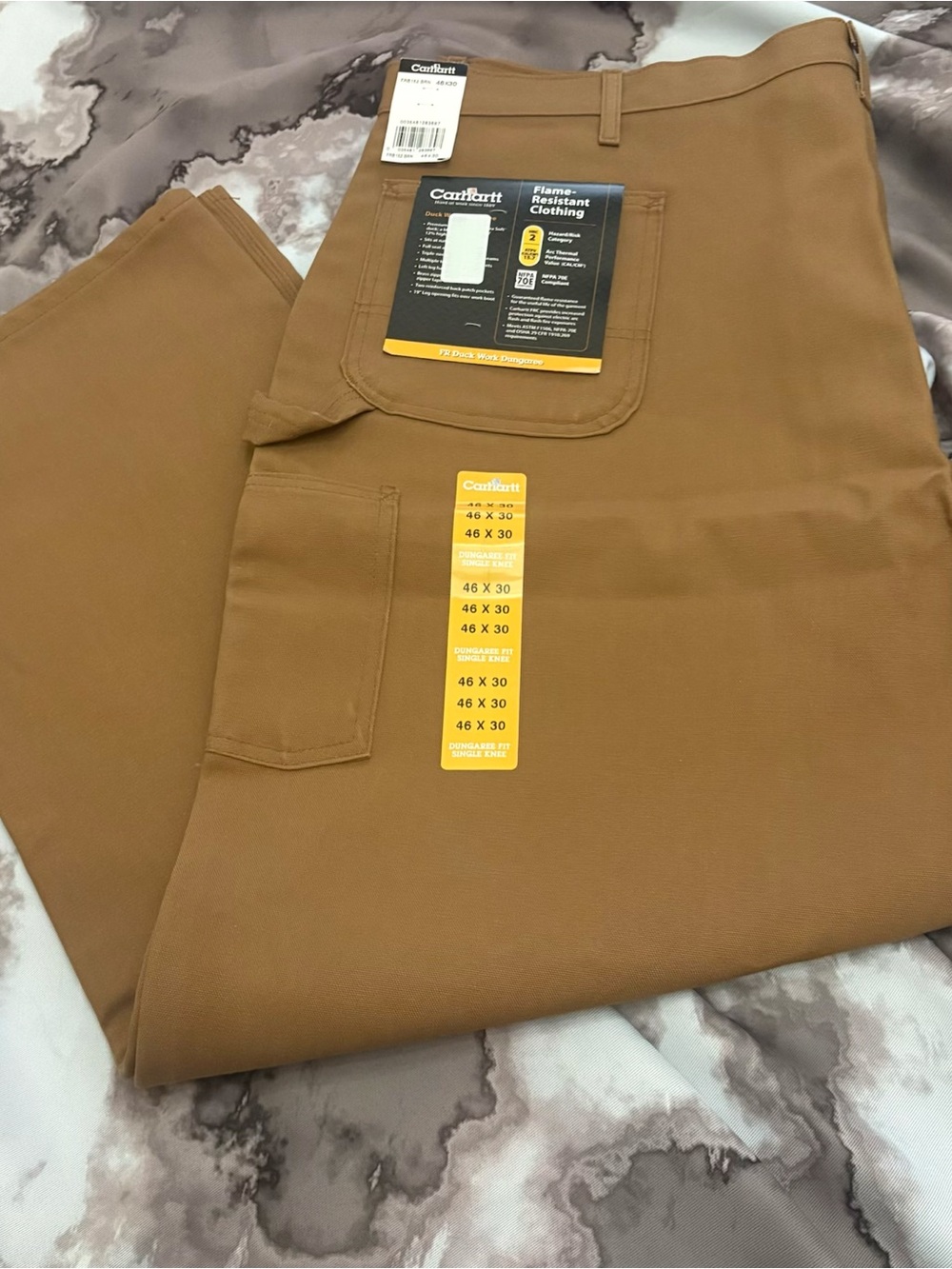 Carhartt Men's Cargo Work Pants — Tan